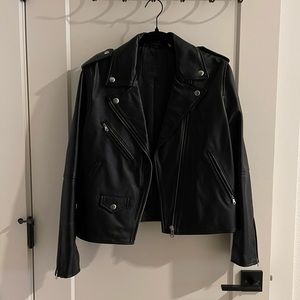 Levi | Black Leather Jacket